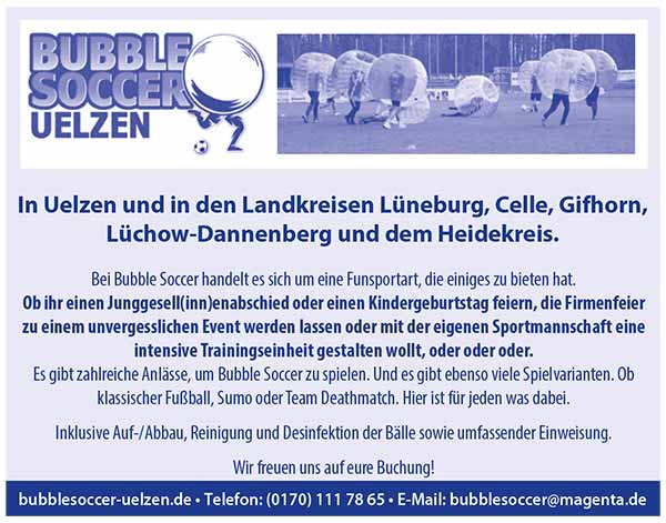 Bubble Soccer