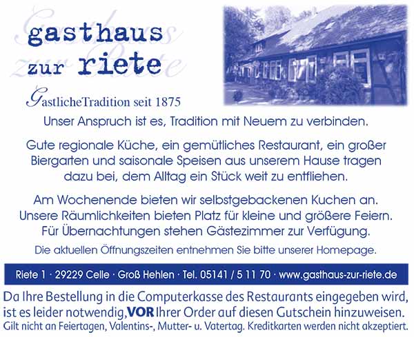 Gasthaus Zur Riete