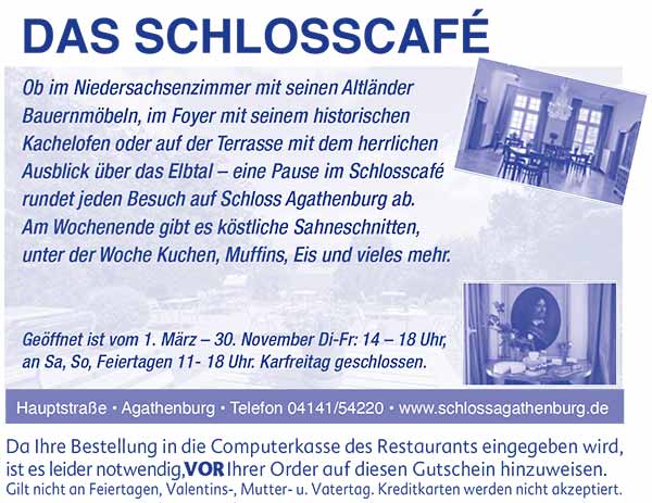 Café im Schloss Agathenburg