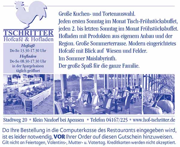 Hofcafe & Hofladen Tschritter